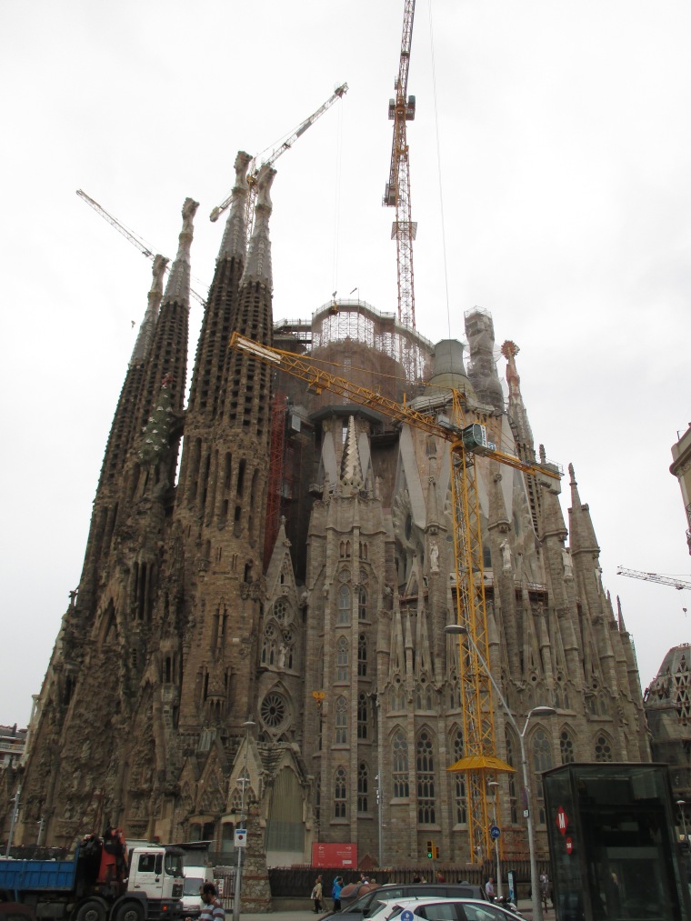 Sagrada Familia-still under construction after 100 years